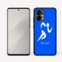 כיסוי בעיצוב אישי עם השם שלך לדגם - Motorola Edge 50 Fusion 5G בעיצוב רצים אולימפיים
