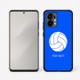 כיסוי בעיצוב אישי עם השם שלך לדגם - Motorola Edge 50 Fusion 5G בעיצוב כדור כדורעף