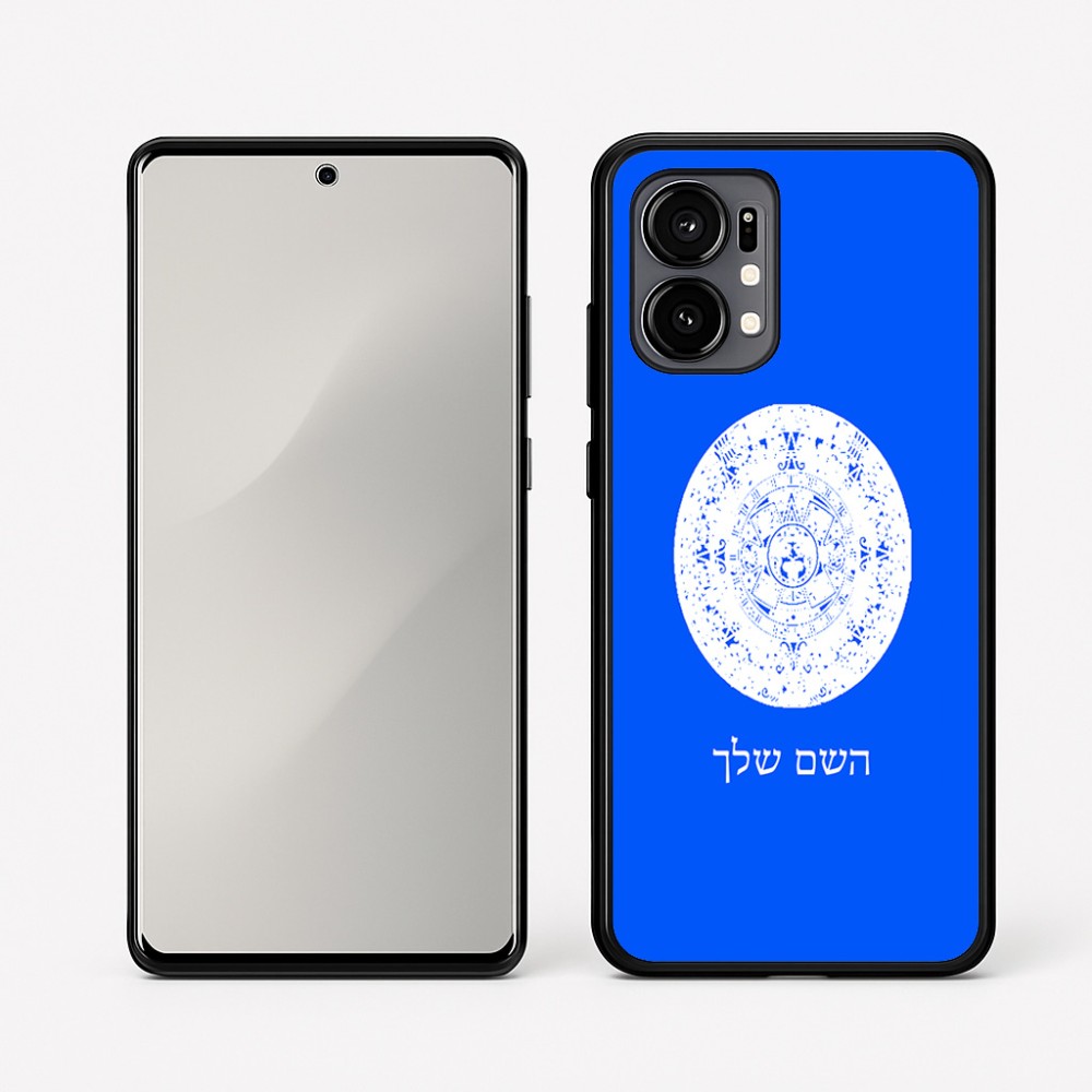 כיסוי בעיצוב אישי עם השם שלך לדגם - Motorola Edge 50 Fusion 5G בעיצוב לוח שנה אצטקי של המאיה