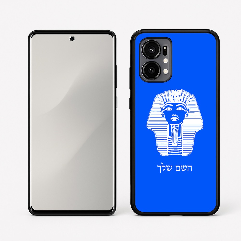 כיסוי בעיצוב אישי עם השם שלך לדגם - Motorola Edge 50 Fusion 5G בעיצוב פרעה - תות ענח' אמון מצרי