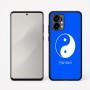 כיסוי בעיצוב אישי עם השם שלך לדגם - Motorola Edge 50 Fusion 5G בעיצוב סמל יינג יאנג