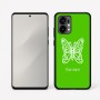 כיסוי בעיצוב אישי עם השם שלך לדגם - Motorola Edge 50 Fusion 5G בעיצוב פרפר