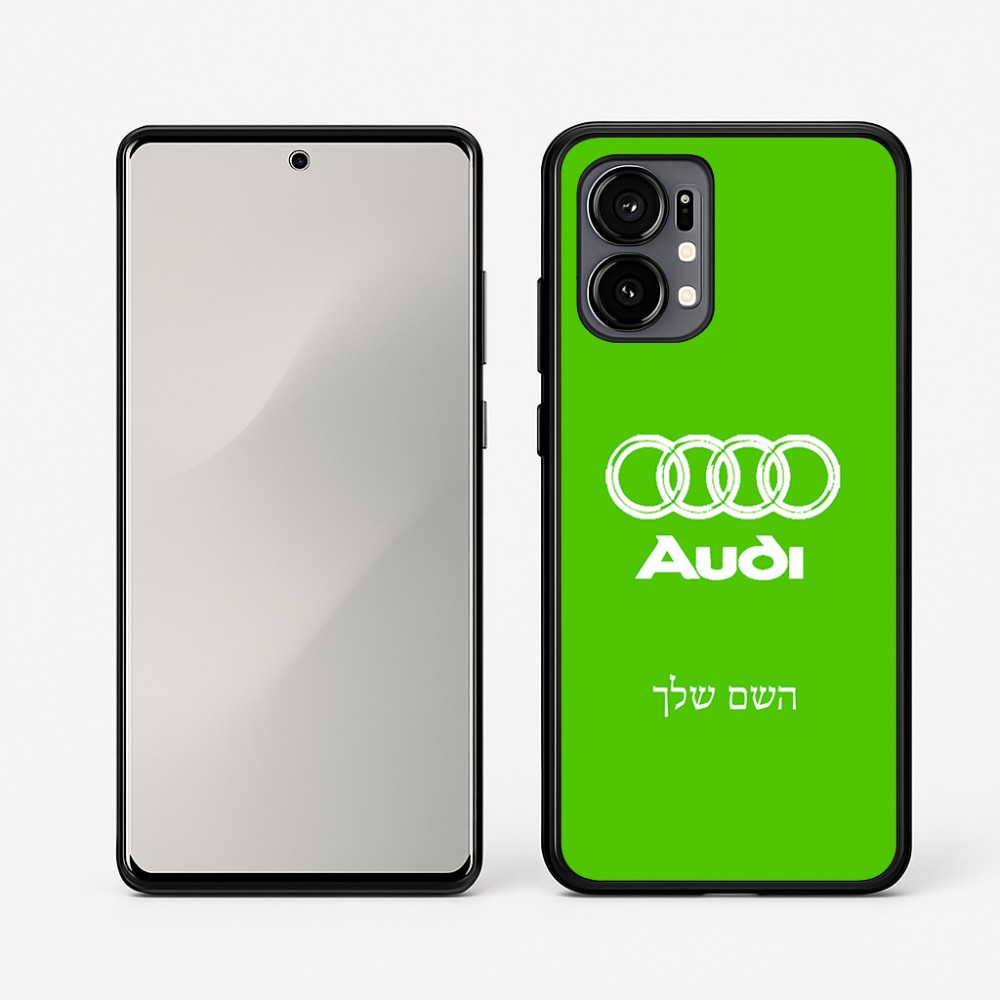 כיסוי בעיצוב אישי עם השם שלך לדגם - Motorola Edge 50 Fusion 5G בעיצוב אאודי