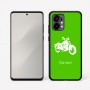 כיסוי בעיצוב אישי עם השם שלך לדגם - Motorola Edge 50 Fusion 5G בעיצוב הארלי-דיווידסון