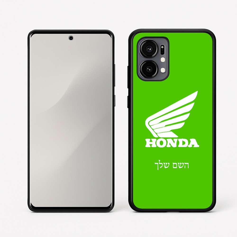 כיסוי בעיצוב אישי עם השם שלך לדגם - Motorola Edge 50 Fusion 5G בעיצוב הונדה