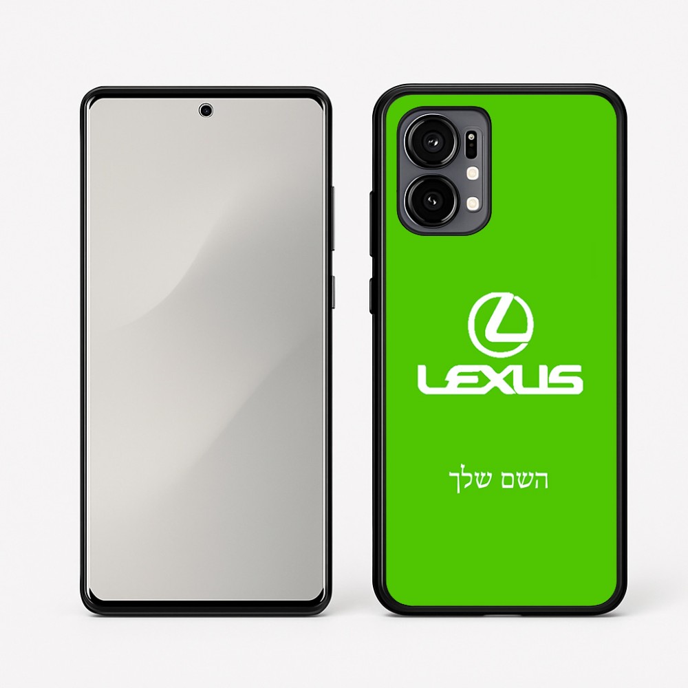 כיסוי בעיצוב אישי עם השם שלך לדגם - Motorola Edge 50 Fusion 5G בעיצוב לקסוס