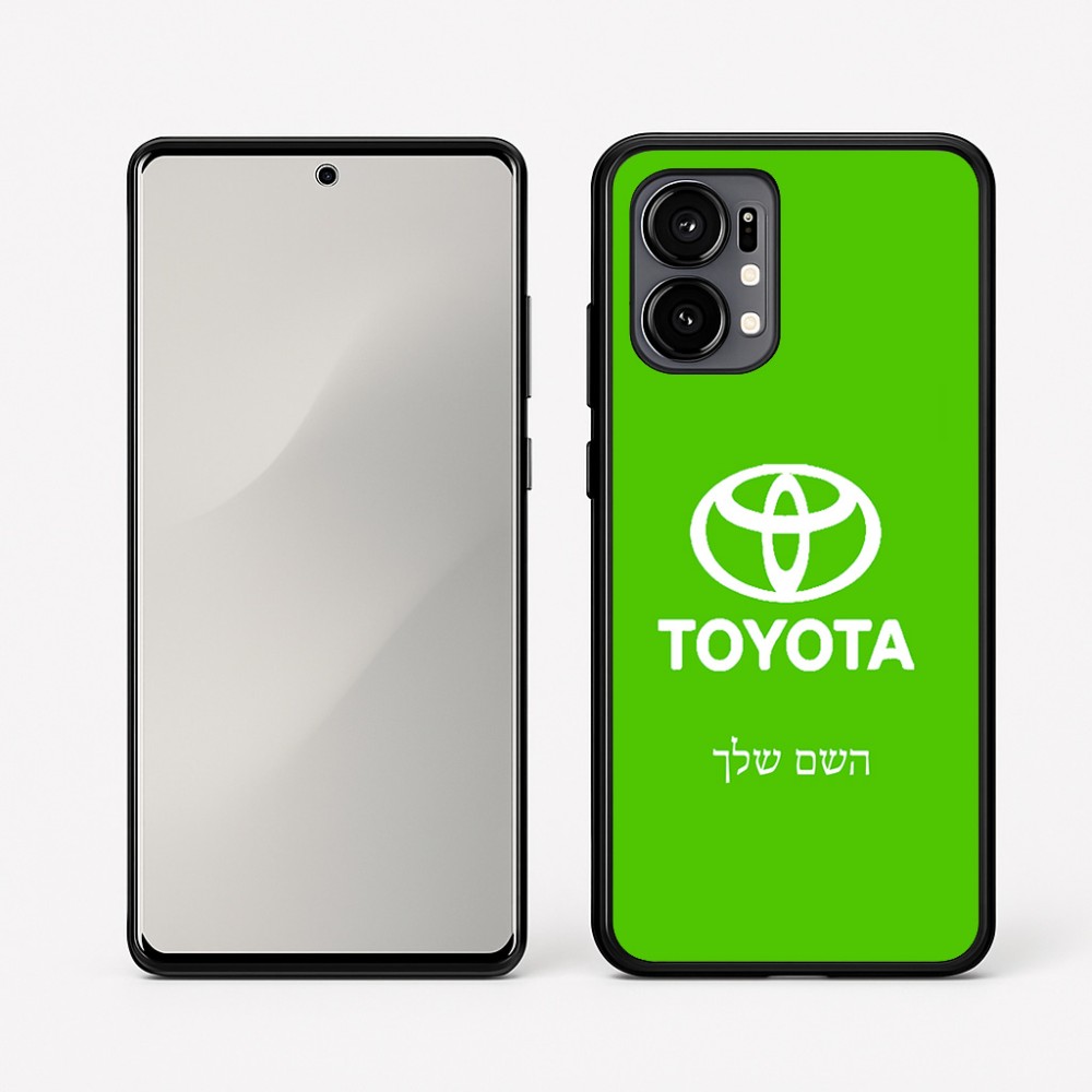 כיסוי בעיצוב אישי עם השם שלך לדגם - Motorola Edge 50 Fusion 5G בעיצוב טויוטה