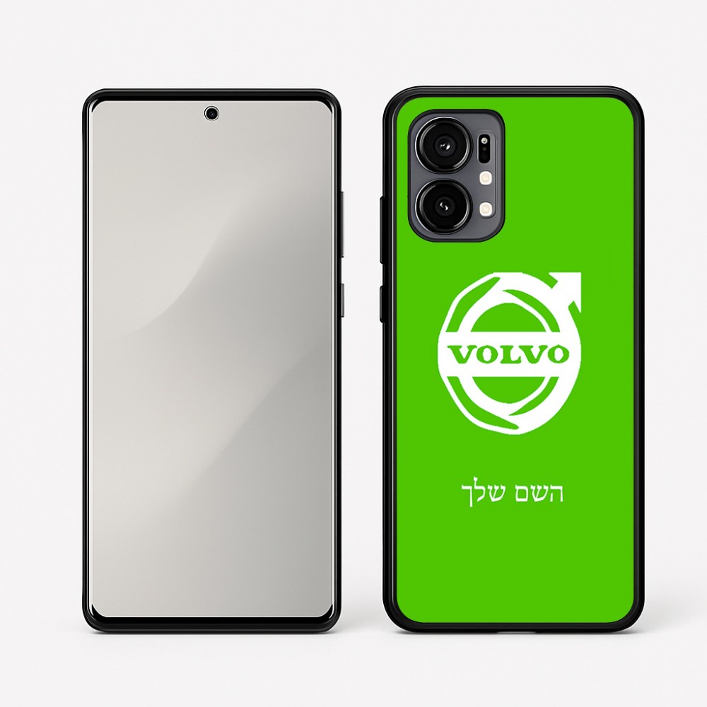 כיסוי בעיצוב אישי עם השם שלך לדגם - Motorola Edge 50 Fusion 5G בעיצוב וולוו