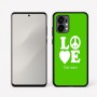 כיסוי בעיצוב אישי עם השם שלך לדגם - Motorola Edge 50 Fusion 5G בעיצוב אהבה