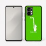כיסוי בעיצוב אישי עם השם שלך לדגם - Motorola Edge 50 Fusion 5G בעיצוב סקסופון