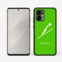 כיסוי בעיצוב אישי עם השם שלך לדגם - Motorola Edge 50 Fusion 5G בעיצוב קפיצת סקי אולימפית