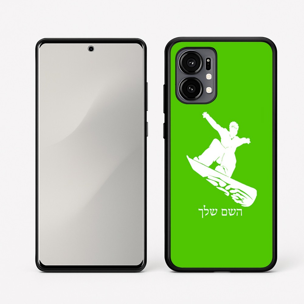 כיסוי בעיצוב אישי עם השם שלך לדגם - Motorola Edge 50 Fusion 5G בעיצוב סנובורדיסט