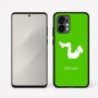 כיסוי בעיצוב אישי עם השם שלך לדגם - Motorola Edge 50 Fusion 5G בעיצוב אישה מתאמנת