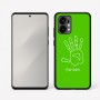 כיסוי בעיצוב אישי עם השם שלך לדגם - Motorola Edge 50 Fusion 5G בעיצוב יד