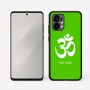כיסוי בעיצוב אישי עם השם שלך לדגם - Motorola Edge 50 Fusion 5G בעיצוב סמל אום