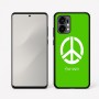 כיסוי בעיצוב אישי עם השם שלך לדגם - Motorola Edge 50 Fusion 5G בעיצוב סמל השלום