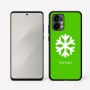 כיסוי בעיצוב אישי עם השם שלך לדגם - Motorola Edge 50 Fusion 5G בעיצוב שלג
