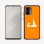 כיסוי בעיצוב אישי עם השם שלך לדגם - Motorola Edge 50 Fusion 5G בעיצוב ג'ירפה באפריקה
