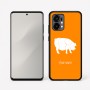 כיסוי בעיצוב אישי עם השם שלך לדגם - Motorola Edge 50 Fusion 5G בעיצוב חזיר