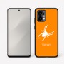 כיסוי בעיצוב אישי עם השם שלך לדגם - Motorola Edge 50 Fusion 5G בעיצוב עכביש