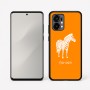כיסוי בעיצוב אישי עם השם שלך לדגם - Motorola Edge 50 Fusion 5G בעיצוב זברה