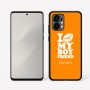 כיסוי בעיצוב אישי עם השם שלך לדגם - Motorola Edge 50 Fusion 5G בעיצוב נשקי את חבר שלי