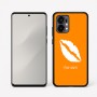 כיסוי בעיצוב אישי עם השם שלך לדגם - Motorola Edge 50 Fusion 5G בעיצוב שפתיים - נשיקה