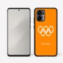 כיסוי בעיצוב אישי עם השם שלך לדגם - Motorola Edge 50 Fusion 5G בעיצוב אולימפי