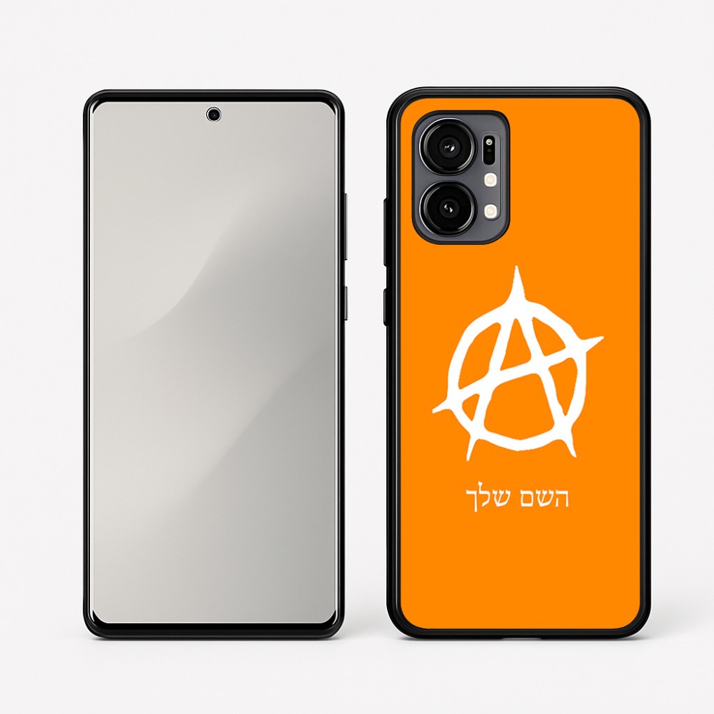 כיסוי בעיצוב אישי עם השם שלך לדגם - Motorola Edge 50 Fusion 5G בעיצוב אנרכיה