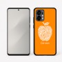 כיסוי בעיצוב אישי עם השם שלך לדגם - Motorola Edge 50 Fusion 5G בעיצוב הדפס תפוח