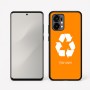 כיסוי בעיצוב אישי עם השם שלך לדגם - Motorola Edge 50 Fusion 5G בעיצוב למחזר