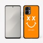 כיסוי בעיצוב אישי עם השם שלך לדגם - Motorola Edge 50 Fusion 5G בעיצוב סמיילי