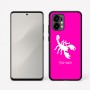 כיסוי בעיצוב אישי עם השם שלך לדגם - Motorola Edge 50 Fusion 5G בעיצוב עקרב