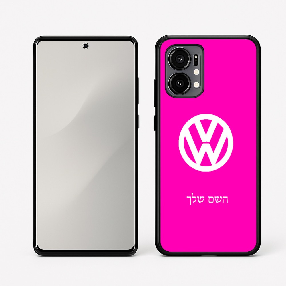 כיסוי בעיצוב אישי עם השם שלך לדגם - Motorola Edge 50 Fusion 5G בעיצוב פולקסווגן
