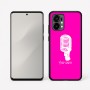 כיסוי בעיצוב אישי עם השם שלך לדגם - Motorola Edge 50 Fusion 5G בעיצוב מיקרופון