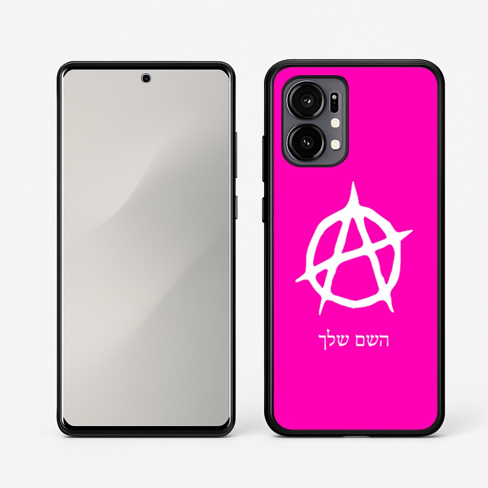 כיסוי בעיצוב אישי עם השם שלך לדגם - Motorola Edge 50 Fusion 5G בעיצוב אנרכיה