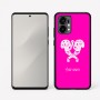 כיסוי בעיצוב אישי עם השם שלך לדגם - Motorola Edge 50 Fusion 5G בעיצוב פרחי קרן