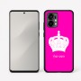 כיסוי בעיצוב אישי עם השם שלך לדגם - Motorola Edge 50 Fusion 5G בעיצוב כתר מלכותי