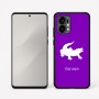 כיסוי בעיצוב אישי עם השם שלך לדגם - Motorola Edge 50 Fusion 5G בעיצוב תנין