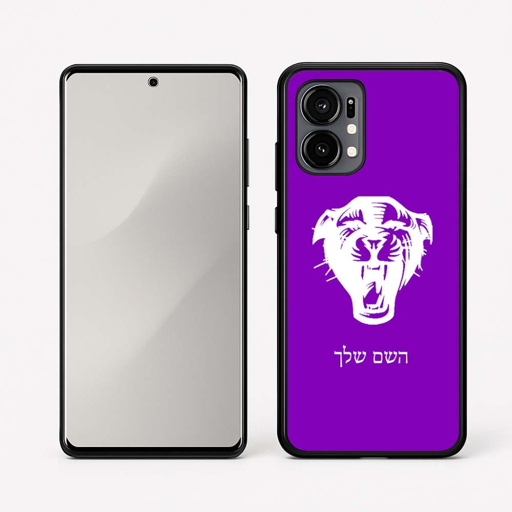 כיסוי בעיצוב אישי עם השם שלך לדגם - Motorola Edge 50 Fusion 5G בעיצוב פני פנטרה