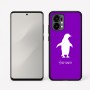 כיסוי בעיצוב אישי עם השם שלך לדגם - Motorola Edge 50 Fusion 5G בעיצוב פינגווין