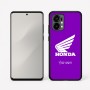 כיסוי בעיצוב אישי עם השם שלך לדגם - Motorola Edge 50 Fusion 5G בעיצוב הונדה
