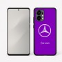 כיסוי בעיצוב אישי עם השם שלך לדגם - Motorola Edge 50 Fusion 5G בעיצוב מרצדס-בנץ