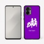 כיסוי בעיצוב אישי עם השם שלך לדגם - Motorola Edge 50 Fusion 5G בעיצוב מזלות - תאומים