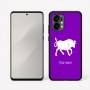 כיסוי בעיצוב אישי עם השם שלך לדגם - Motorola Edge 50 Fusion 5G בעיצוב מזלות - שור