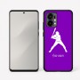 כיסוי בעיצוב אישי עם השם שלך לדגם - Motorola Edge 50 Fusion 5G בעיצוב שחקן בייסבול
