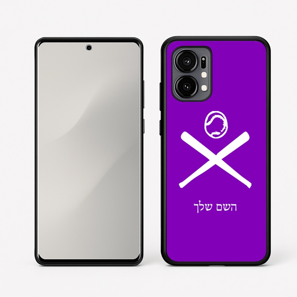 כיסוי בעיצוב אישי עם השם שלך לדגם - Motorola Edge 50 Fusion 5G בעיצוב כדור בסיס