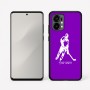 כיסוי בעיצוב אישי עם השם שלך לדגם - Motorola Edge 50 Fusion 5G בעיצוב שחקן הוקי