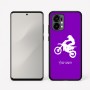 כיסוי בעיצוב אישי עם השם שלך לדגם - Motorola Edge 50 Fusion 5G בעיצוב מוטוקרוס