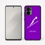 כיסוי בעיצוב אישי עם השם שלך לדגם - Motorola Edge 50 Fusion 5G בעיצוב קפיצת סקי אולימפית